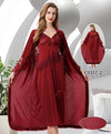 Luxurious 3-Piece Sleepwear Set, Sexy Nightgown