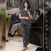 Typography Print Pajama Set.