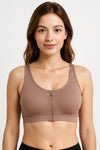Front Zipper Sports Bra.