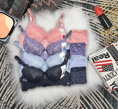 Women's Sexy Push-Up Bra & Panties Set