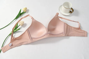 Ultra-Lightweight Wireless Bra - Breathable Comfort & Adjustable Fit  | Thin Cup Design for Everyday Freedom.