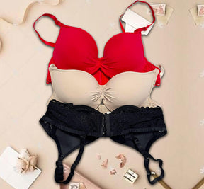 Hot Selling Lace Push-Up Bra - Sexy Comfort & Plus Size Elegance for Everyday Wear!