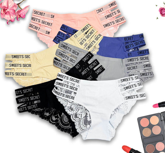 Sexy Perspective Women's Back Lace Panties.
