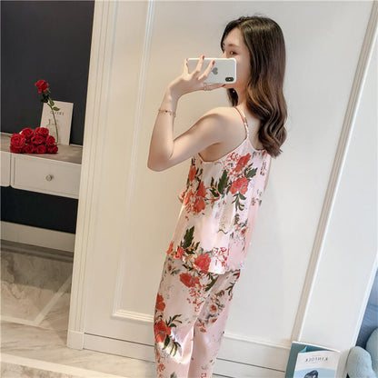 Women's 3-Piece Pajama Set - Stylish Nights Dress
