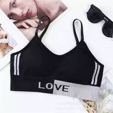 Elegant Japanese-Style Adjustable Suspenders Bra Vest for Women – Comfortable Chest Pad Integration.