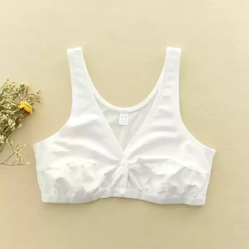 Embrace Comfort: Ultra-Thin Sponge-Free Nursing Bra for Moms-to-Be & Middle-Aged Women