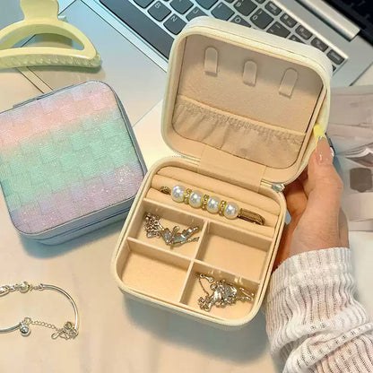 Portable Mini Jewelry Box