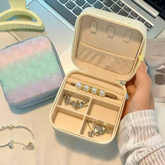 Portable Mini Jewelry Box