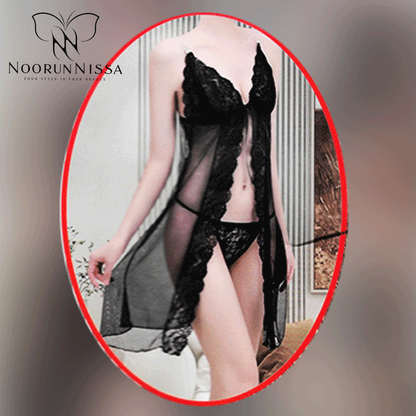 Front Open Sexy Bridal & Women's Night Wear