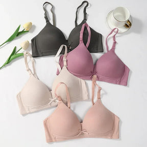 Ultra-Lightweight Wireless Bra - Breathable Comfort & Adjustable Fit  | Thin Cup Design for Everyday Freedom.