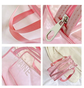 Waterproof Clear Makeup Bag - Your Stylish Storage Solution