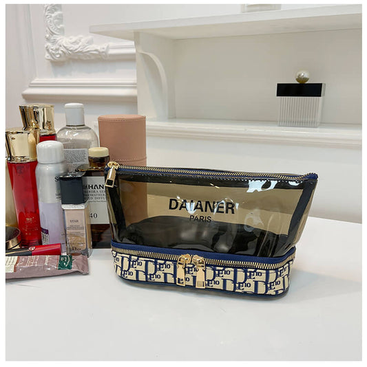 Stylish Transparent Makeup Organizer Bag