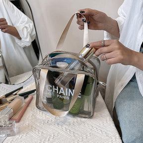 Waterproof Clear Makeup Bag - Your Stylish Storage Solution