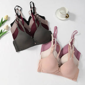 Ultra-Lightweight Wireless Bra - Breathable Comfort & Adjustable Fit  | Thin Cup Design for Everyday Freedom.