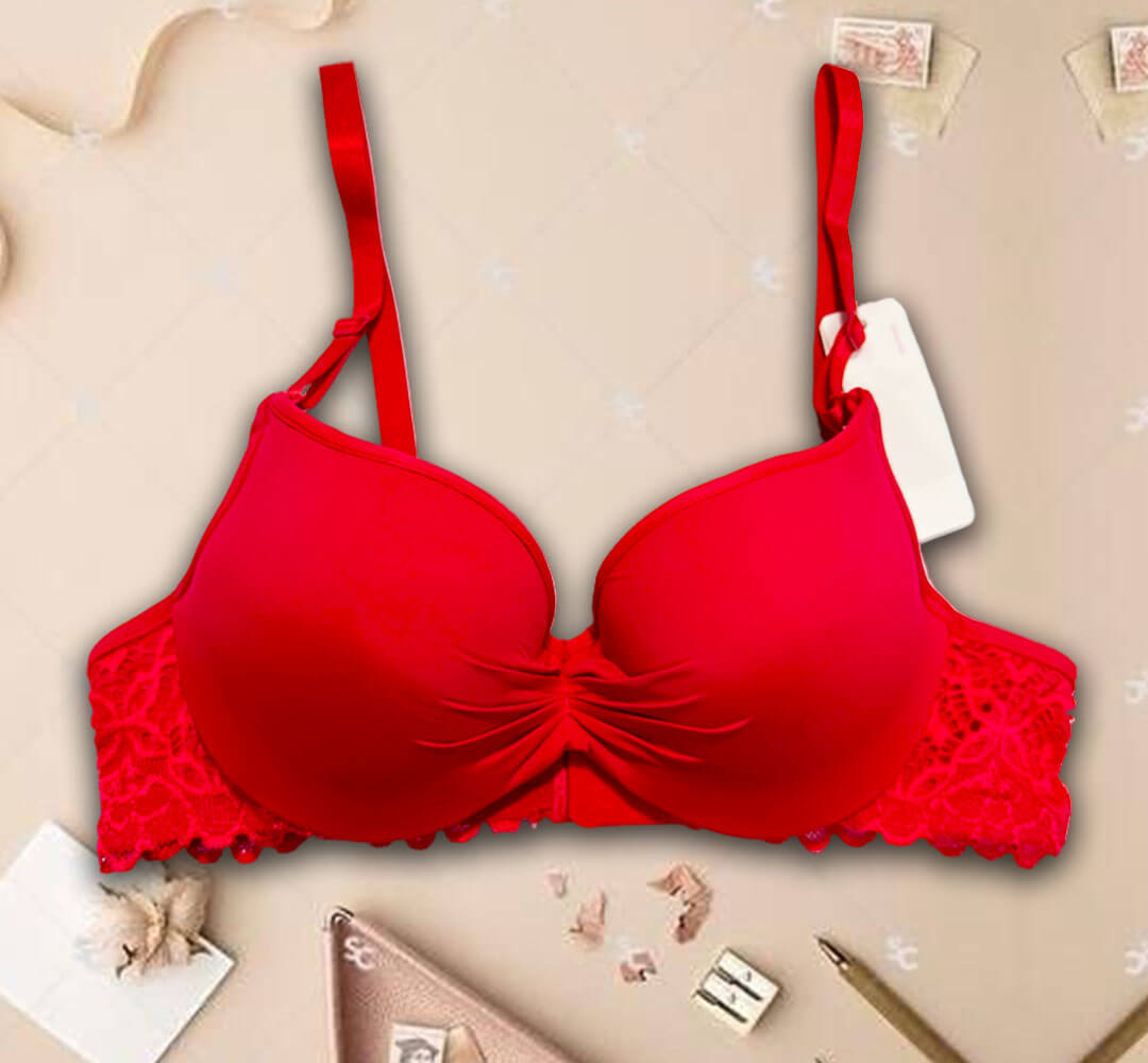 Hot Selling Lace Push-Up Bra - Sexy Comfort & Plus Size Elegance for Everyday Wear!