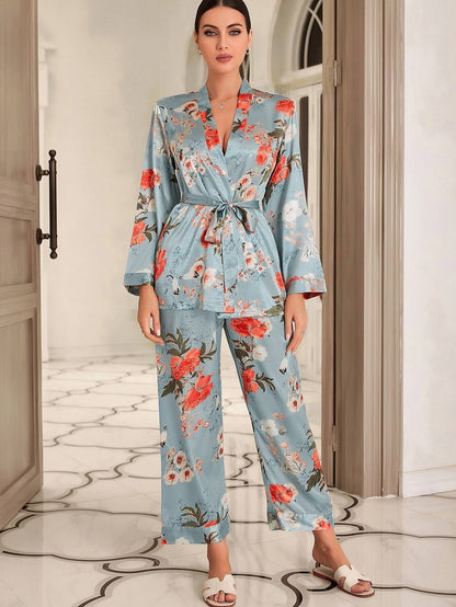 Women's 3-Piece Pajama Set - Stylish Nights Dress