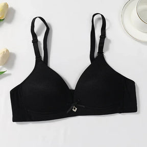 Ultra-Lightweight Wireless Bra - Breathable Comfort & Adjustable Fit  | Thin Cup Design for Everyday Freedom.