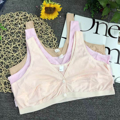 ( 𝐏𝐚𝐜𝐤 𝐨𝐟 𝟑 )  Front open Feeding Bra