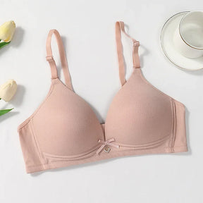 Ultra-Lightweight Wireless Bra - Breathable Comfort & Adjustable Fit  | Thin Cup Design for Everyday Freedom.