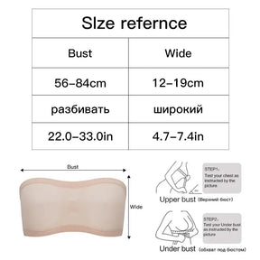 Sexy Strapless Non-Slip Bra – The Ultimate Confidence Boost!