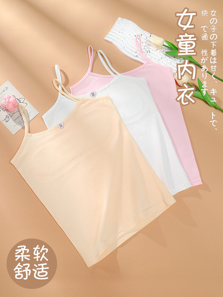 New Summer Simple Sling Camisoles for Women & Girls - Stylish Crop Tops, Sleeveless, Slimming Vest Tops.