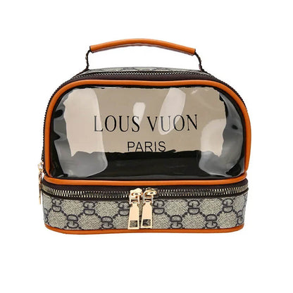 Transparent Makeup and Cosmetic Storage Bag.