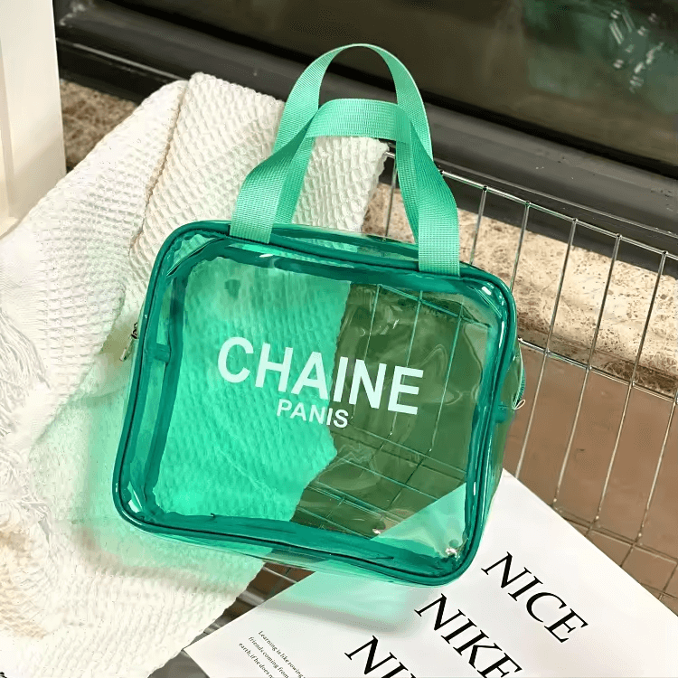 Waterproof Clear Makeup Bag - Your Stylish Storage Solution