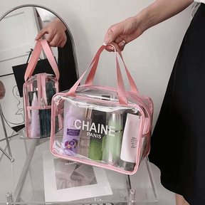 Waterproof Clear Makeup Bag - Your Stylish Storage Solution