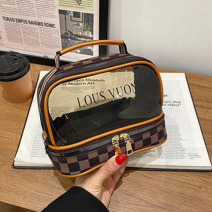 Transparent Makeup and Cosmetic Storage Bag.