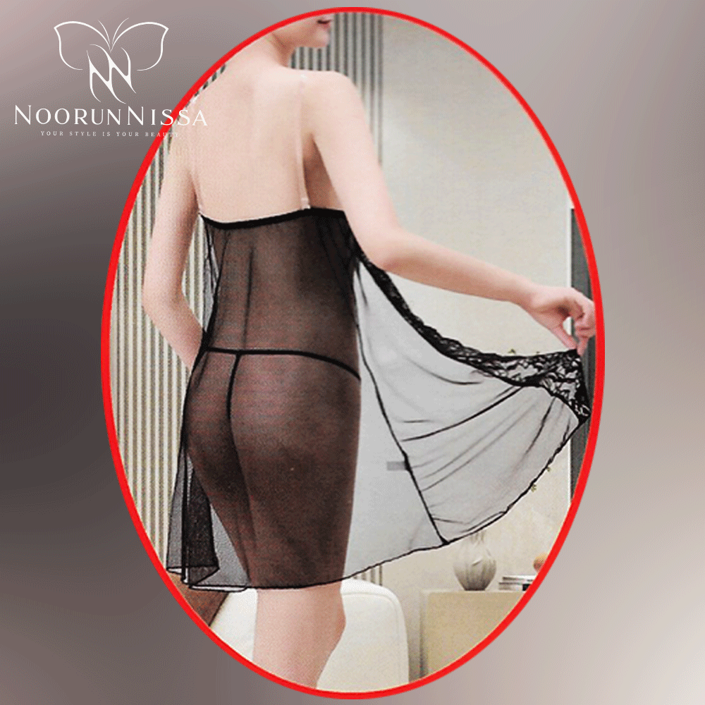 Front Open Sexy Bridal & Women's Night Wear