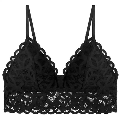 Custom Unique Sexy Women Ruffle Lace Push Up Bra