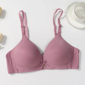 Ultra-Lightweight Wireless Bra - Breathable Comfort & Adjustable Fit  | Thin Cup Design for Everyday Freedom.