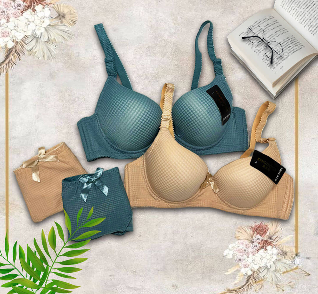 2-Piece Lingerie Set for Women - Push-Up Elegance & Everyday Confidence!