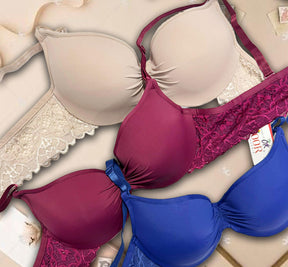 Hot Selling Lace Push-Up Bra - Sexy Comfort & Plus Size Elegance for Everyday Wear!