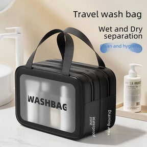 Transparent Waterproof Makeup and Cosmetic Storage Bag.