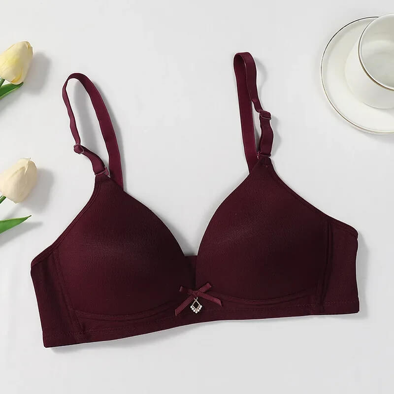 Ultra-Lightweight Wireless Bra - Breathable Comfort & Adjustable Fit  | Thin Cup Design for Everyday Freedom.