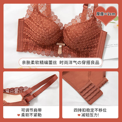 "Elegant Black Lace Bra.