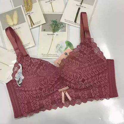 "Elegant Black Lace Bra.