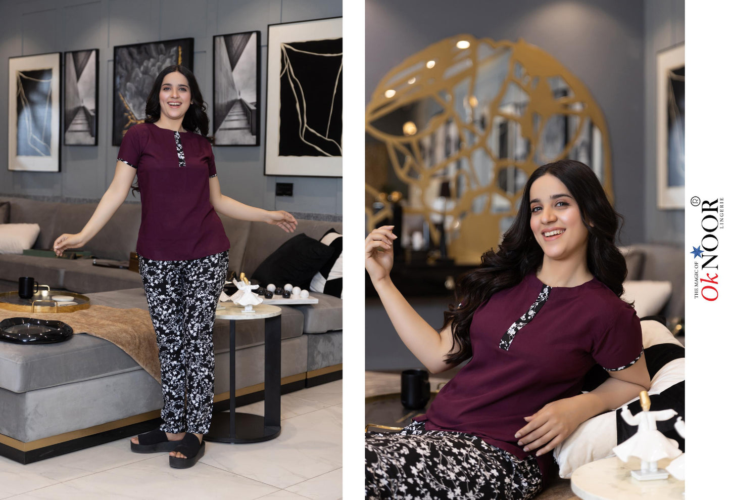 2Pcs Comfortable Pajama set