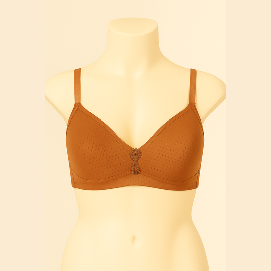 Elegant Full Coverage Padded Bra.