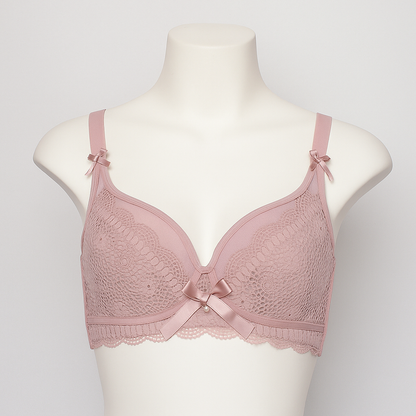 Elegant Lace Underwire Bra.