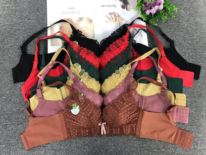 "Elegant Black Lace Bra.