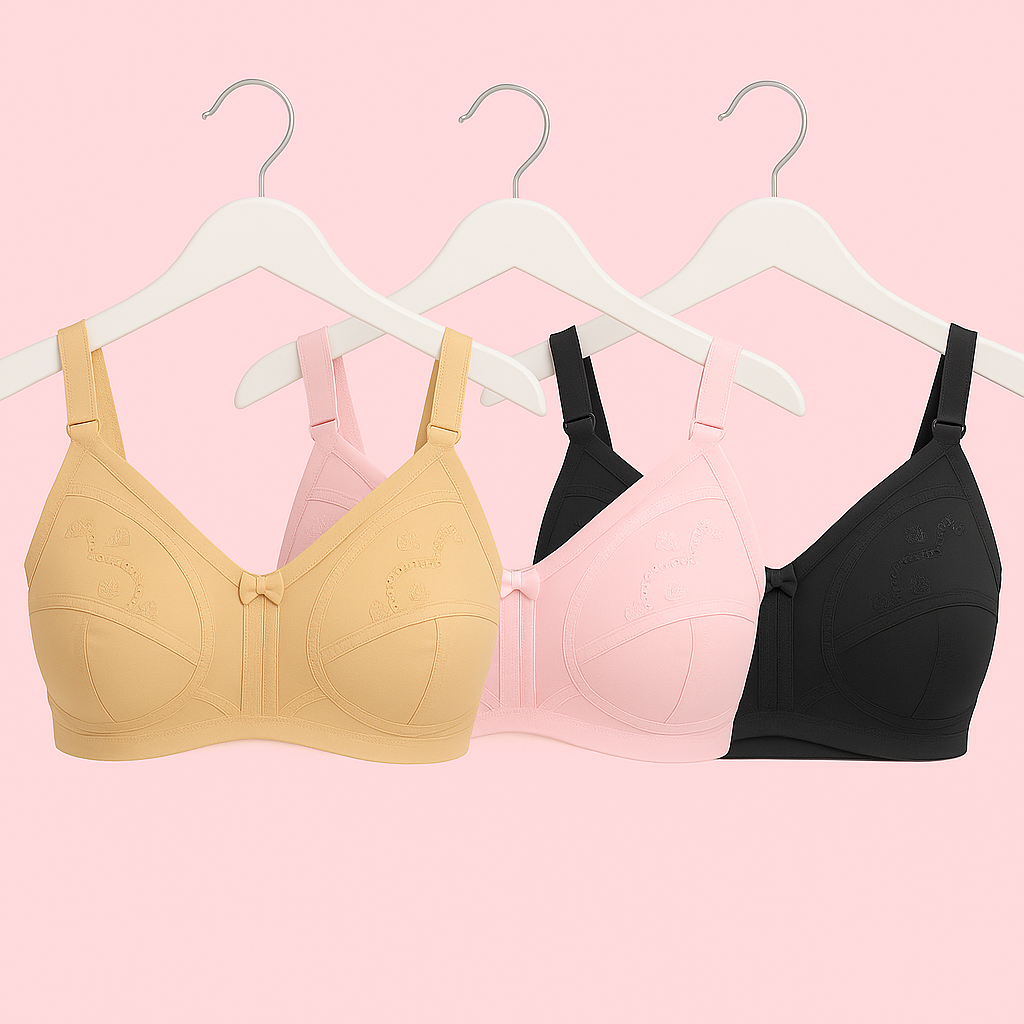 Non-Wired Full Coverage Bra.