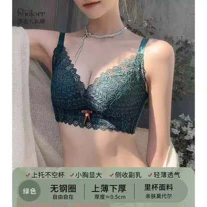 "Elegant Black Lace Bra.