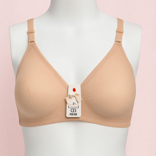 Soft Net Non-Padded Bra.