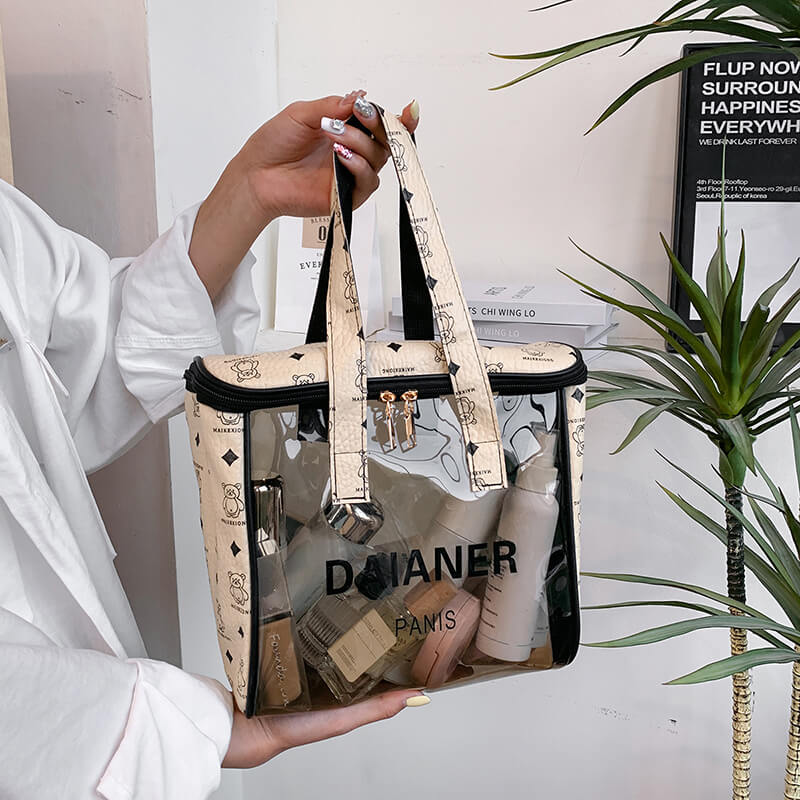 DAIVUER Transparent Makeup Organizer.