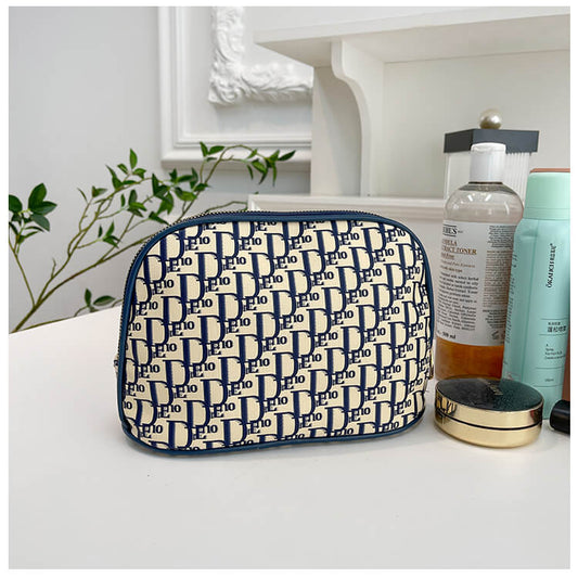 Luxury Dior-Inspired Makeup Pouch.