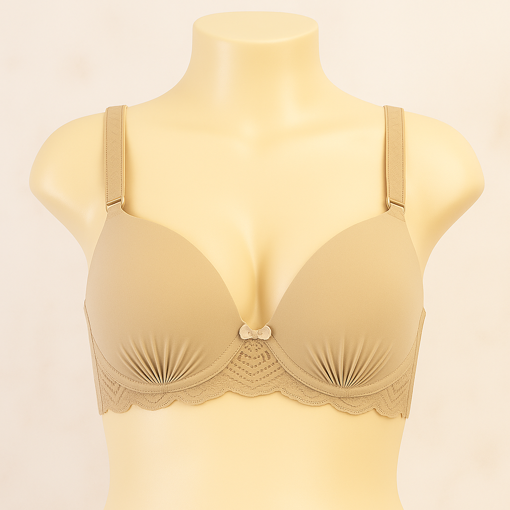 Padded Lace Push-Up Bra.