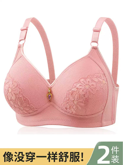 Elegance Lace Padded Bra .