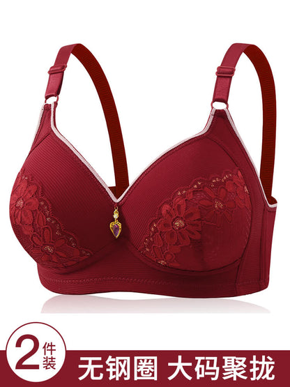 Elegance Lace Padded Bra .